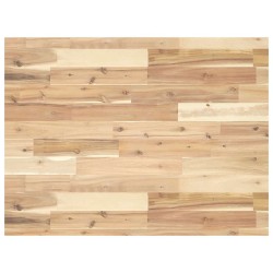 Dessus de table rectangulaire 80x60x4 cm bois massif d'acacia 562389562389