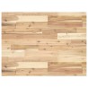 Dessus de table rectangulaire 80x60x4 cm bois massif d'acacia 562389562389
