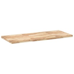 Dessus de table rectangulaire 120x60x4 cm bois massif d'acacia 562390562390