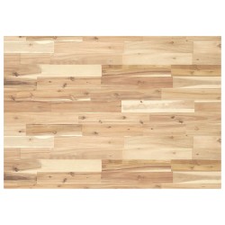 Dessus de table rectangulaire 80x70x4 cm bois massif d'acacia 562391562391