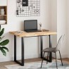 Dessus de table rectangulaire 80x70x4 cm bois massif d'acacia 562391562391