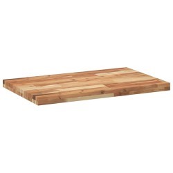 Dessus de table rectangulaire 160x50x4 cm bois massif d'acacia 562392562392