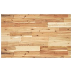 Dessus de table rectangulaire 140x50x4 cm bois massif d'acacia 562393562393