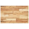 Dessus de table rectangulaire 140x50x4 cm bois massif d'acacia 562393562393