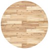 Dessus de table rond Ø90x2 cm bois massif d'acacia 562395562395