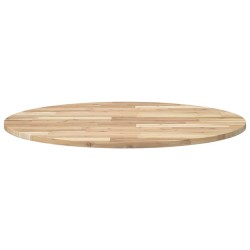 Dessus de table rond Ø90x2 cm bois massif d'acacia 562395562395