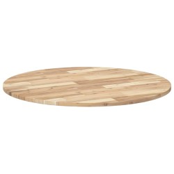 Dessus de table rond Ø90x2 cm bois massif d'acacia 562395562395