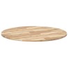 Dessus de table rond Ø90x2 cm bois massif d'acacia 562395562395