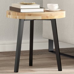Dessus de table rond Ø40x4 cm bois massif d'acacia 562396562396