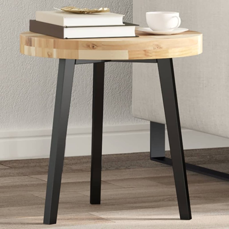 Dessus de table rond Ø40x4 cm bois massif d'acacia 562396562396