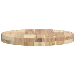Dessus de table rond Ø40x4 cm bois massif d'acacia 562396562396