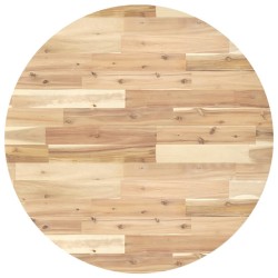 Dessus de table rond Ø80x2 cm bois massif d'acacia 562397562397