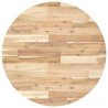 Dessus de table rond Ø80x2 cm bois massif d'acacia 562397562397
