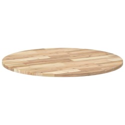 Dessus de table rond Ø80x2 cm bois massif d'acacia 562397562397