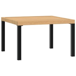 Table basse de jardin noir 65x65x40 cm aluminium 562398562398