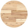 Dessus de table rond Ø50x2 cm bois massif d'acacia 562406562406