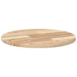Dessus de table rond Ø50x2 cm bois massif d'acacia 562406562406