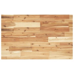 Dessus de table rectangulaire 100x50x4 cm bois massif d'acacia 562422562422
