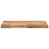 Dessus de table rectangulaire 100x50x4 cm bois massif d'acacia 562422562422
