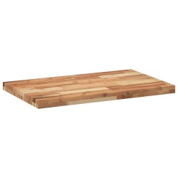 Dessus de table rectangulaire 100x50x4 cm bois massif d'acacia 562422562422