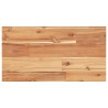 Dessus de table rectangulaire 40x20x2 cm bois massif d'acacia 562423562423
