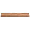 Dessus de table rectangulaire 40x20x2 cm bois massif d'acacia 562423562423