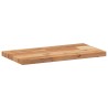 Dessus de table rectangulaire 40x20x2 cm bois massif d'acacia 562423562423