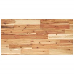 Dessus de table rectangulaire 60x40x2 cm bois massif d'acacia 562426562426