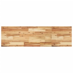 Dessus de table rectangulaire 140x40x2 cm bois massif d'acacia 562427562427