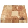Dessus de table 100x20x4 cm rectangulaire bois massif d'acacia 562428562428