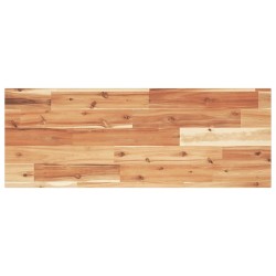 Dessus de table rectangulaire 100x30x2 cm bois massif d'acacia 562435562435