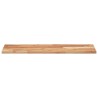 Dessus de table rectangulaire 100x30x2 cm bois massif d'acacia 562435562435