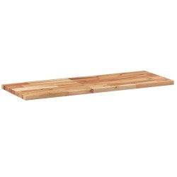 Dessus de table rectangulaire 100x30x2 cm bois massif d'acacia 562435562435