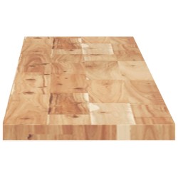 Dessus de table rectangulaire 140x20x2 cm bois massif d'acacia 562436562436