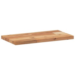 Dessus de table rectangulaire 60x20x2 cm bois massif d'acacia 562437562437