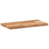 Dessus de table rectangulaire 60x20x2 cm bois massif d'acacia 562437562437
