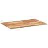 Dessus de table rectangulaire 100x50x2 cm bois massif d'acacia 562439562439