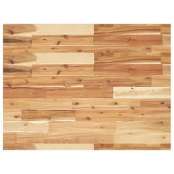 Dessus de table rectangulaire 100x60x2 cm bois massif d'acacia 562440562440