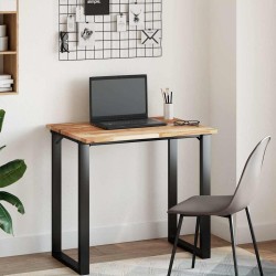 Dessus de table rectangulaire 100x60x2 cm bois massif d'acacia 562440562440