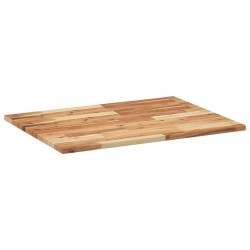 Dessus de table rectangulaire 100x60x2 cm bois massif d'acacia 562440562440