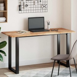 Dessus de table rectangulaire 120x60x2 cm bois massif d'acacia 562441562441