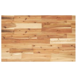 Dessus de table rectangulaire 80x50x2 cm bois massif d'acacia 562442562442