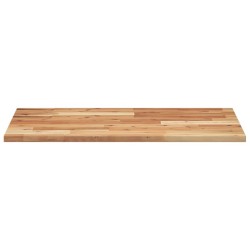 Dessus de table rectangulaire 80x50x2 cm bois massif d'acacia 562442562442