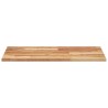 Dessus de table rectangulaire 80x50x2 cm bois massif d'acacia 562442562442