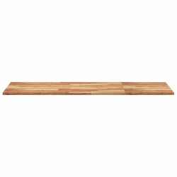 Dessus de table rectangulaire 140x60x2 cm bois massif d'acacia 562443562443