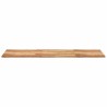 Dessus de table rectangulaire 140x60x2 cm bois massif d'acacia 562443562443