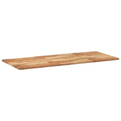 Dessus de table rectangulaire 140x60x2 cm bois massif d'acacia 562443562443