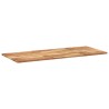 Dessus de table rectangulaire 140x60x2 cm bois massif d'acacia 562443562443