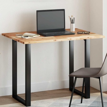 Dessus de table rectangulaire 120x70x2 cm bois massif d'acacia 562445562445