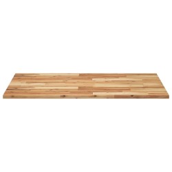 Dessus de table rectangulaire 120x70x2 cm bois massif d'acacia 562445562445